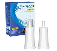 EVERSPRING Filtro de Agua para Máquinas de Café, Compatible con Sage Barista Express, SES008, SES810, SES880, SES920, SES980, SES990, Bambino Plus, Oracle Touch, Certificado NSF, 2 Piezas