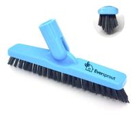 EVERSPROUT Cepillo de lechada Scrubber Pro | Cerdas rígidas en Forma de V construidas para Esquinas y Suciedad Dura | Diseño Giratorio Que Limpia Azulejos de Ducha, Cocina, baño, hormigón al Aire