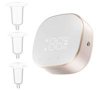 Everter de pezón para pezones planos Succión Suction Electric LED Corrector de pantalla táctil con 9 niveles y 3 retoños recargables para mujeres hombres mamás