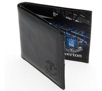 Everton F.C. 801 - Cartera de piel, diseño de escudo de F.C. Everton en relieve y panorámica de estadio