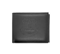 Everton FC - Cartera oficial con el escudo grabado - Negro - Negro