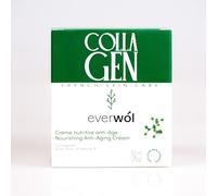 EVERWOL/Crema antiarrugas para hombres y mujeres - colágeno, ácido hialurónico/tratamiento facial hidratante/antiedad - efecto suavizante inmediato/vitamina E, aloe vera / 50 ml