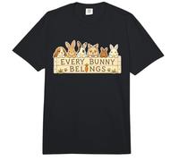 Every Bunny Belongs Conejos Jardín Zanahoria Comfort Colors Adult Heavyweight T-Shirt