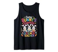 Every Bunny Favorite Science Teacher Easter Bunny Science Camiseta sin Mangas