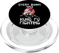 Every Bunny Was Kung Fu Fighting - Easter Sunday Rabbit Gift PopSockets PopGrip para MagSafe