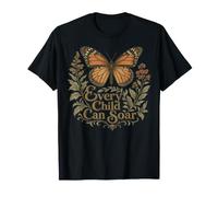 Every Child Can Soar Back To School Butterfly Camiseta