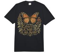 Every Child Can Soar Back To School Butterfly Comfort Colors Adult Heavyweight T-Shirt
