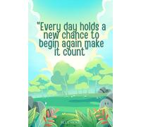 Every Day Holds a New Chance to Begin Again Squared Notebook, 100 Pages: For daily planning and creativity