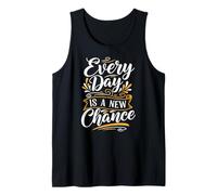 Every Day is a New Chance Inspirational Motivation Quotes Camiseta sin Mangas