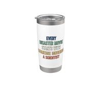 Every Disaster Movie Starts With Someone Ignoring Scientist Vaso térmico de acero inoxidable de doble pared