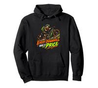 Every Downhill Has A Price Subida en Bici de montaña Sudadera con Capucha