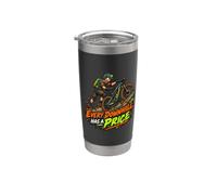 Every Downhill Has A Price subida en bici de montaña Vaso térmico de acero inoxidable de doble pared