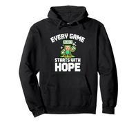 Every Game Starts With Hope Gamer Kids Pixel Sudadera con Capucha