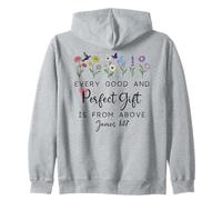 Every Good is from Above Bible God Quote James 1:17 Sudadera con Capucha