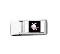 Every Life is Worth of Respect - Cartera delgada de acero inoxidable con clip para dinero