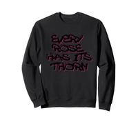 Every Rose Has Its Thorn Graffiti Design Sudadera