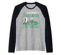 Every Season Is Golf Season Golfer Sports Hobby - Camiseta Manga Raglan