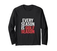 Every Season Is Golf Season Golfer Sports Hobby ------ Manga Larga