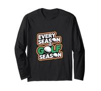 Every Season Is Golf Season Golfer Sports Hobby -------- Manga Larga