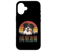 Every Snack You Make Pastor Australiano Divertido Amante de los Perros Carcasa para iPhone 16