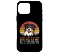 Every Snack You Make Pastor Australiano Divertido Amante de los Perros Carcasa para iPhone 16 Pro MAX