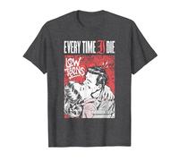 Every Time I Die - Embrace - Merch Oficial Camiseta, Hombre, Jaspeado Oscuro, XL
