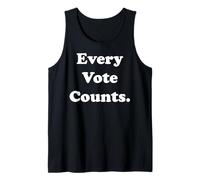 Every Vote Counts Statement Bold Camiseta sin Mangas