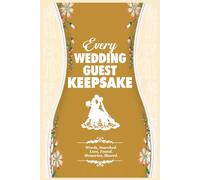 Every Wedding Guest Keepsake: A Fun and Unique Wedding Guest Book Alternative to Entertain and Treasure | Wedding Puzzle Guest Book for Bridal ... Notes & Wishes | Gold Cover Edition