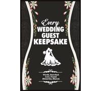 Every Wedding Guest Keepsake: A Fun and Unique Wedding Guest Book Alternative to Entertain and Treasure | Wedding Puzzle Guest Book for Bridal ... Notes & Wishes | Black Cover Edition