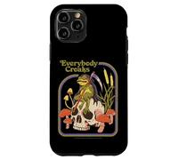Everybody Croaks Frog Skull Mushroom Retro Funny Adult Humor Carcasa para iPhone 11 Pro