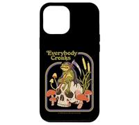 Everybody Croaks Frog Skull Mushroom Retro Funny Adult Humor Carcasa para iPhone 12 Pro Max