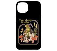 Everybody Croaks Frog Skull Mushroom Retro Funny Adult Humor Carcasa para iPhone 13