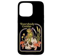 Everybody Croaks Frog Skull Mushroom Retro Funny Adult Humor Carcasa para iPhone 15 Pro Max