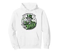 Everybody In The Pub Gettin' Tipsy Skeleton St. Patrick's Sudadera con Capucha