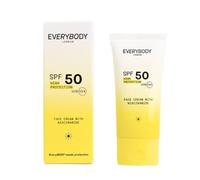 EVERYBODY LONDON Crema Facial SPF 50 Niacinamida Protección UVA/UVB Hidratante 50ML
