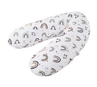 everyday baby Rotho Babydesign Cojín de Lactancia Multi Boho Rainbow, Multicolor