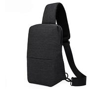 Everyday Bolso Bandolera Hombre Negro/ Bolso Deportivo/ Bolsa Hombre/ Sling Bag, GossipBoy Tela oxford Mochila de Hombro Bolsas de Hombro / Bolso Pecho /CrossBody Messenger Bag