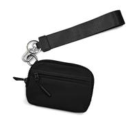 Everyday Essential - Cartera de nailon resistente al desgaste, práctica tela que sostiene lo esencial de forma segura para mujeres y niñas, cartera de nailon resistente al desgaste, NEGRO, Belleza