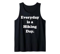 Everyday Is A Hiking Day Outdoor Adventure Fun Camiseta sin Mangas