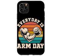 Everyday Is Arm Day - Entrenamiento de bíceps para Levantamiento de Pesas Carcasa para iPhone 11 Pro MAX