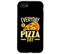 Everyday Is Pizza Day Foodie Italian Food Pizza Eater Carcasa para iPhone SE (2020) / 7/8