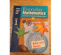 Everyday Mathematics, Grade 5, Teacher's Lesson Guide, Volume 1 (EVERYDAY MATH)