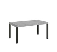 Everyday Premium - Mesa extensible (90 x 120/224 cm), color gris
