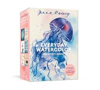 Everyday Watercolor 100 Postcards: Seashores and Ocean Life