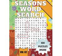 Everyday Word Search: Seasons: A Year of Puzzles: Word Searches Inspired by Spring, Summer, Fall, and Winter VOL 2