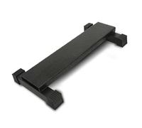 EVERYMATE Bloque de elevación de pantorrilla de acero, máquina de elevación de pantorrilla de pie para estirar pantorrillas, sentadillas, estiramiento de pies, plataforma sólida antideslizante, barra