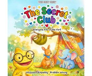 Everyone Fits in the Fort: A Cozy Preschool Social Skills Story About Inclusion, Empathy, and Big Feelings (COZY CREW - Social Emotional Learning Books for Kids Ages 3-6)