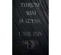 everyone wants success until pain shows up: If it doesn’t challenge you, it won’t change you