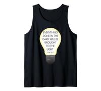 Everything Done in The Dark Luke 8 17 Diseño Inspirador Camiseta sin Mangas