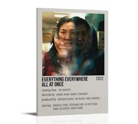 Everything Everything Everywhere All at Once Movie Art Poster Pintura Decorativa Lienzo Arte de Pared Salón Póster Dormitorio Pintura, Arte de Pared Impresión de Imagen Moderna Decoración de
